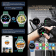 Montre Connectée Sportive GPS Double Fréquence Écran AMOLED Appels Bluetooth Suivi Santé Autonomie 7 À 10 Jours - www.yonis-s...
