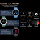 Montre Connectée Sportive GPS Double Fréquence Écran AMOLED Appels Bluetooth Suivi Santé Autonomie 7 À 10 Jours - www.yonis-s...