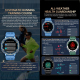 Montre Connectée Sportive GPS Double Fréquence Écran AMOLED Appels Bluetooth Suivi Santé Autonomie 7 À 10 Jours - www.yonis-s...