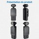 Caméra Piétonne WiFi 1080P Pour Sport Avec Objectif Rotatif 270° Clip Et Autonomie 12 Heures - www.yonis-shop.com