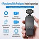 Caméra Piétonne WiFi 1080P Pour Sport Avec Objectif Rotatif 270° Clip Et Autonomie 12 Heures - www.yonis-shop.com