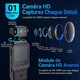Caméra Piétonne WiFi 1080P Pour Sport Avec Objectif Rotatif 270° Clip Et Autonomie 12 Heures - www.yonis-shop.com