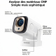 Vidéoprojecteur Home Cinéma 1080P Avec Autofocus Correction De Trapèze Automatique WiFi 6 Bluetooth 5.4 Android 11 - www.yoni...