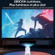 Vidéoprojecteur Home Cinéma 1080P Avec Autofocus Correction De Trapèze Automatique WiFi 6 Bluetooth 5.4 Android 11 - www.yoni...