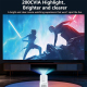 Vidéoprojecteur Home Cinéma 1080P Avec Autofocus Correction De Trapèze Automatique WiFi 6 Bluetooth 5.4 Android 11 - www.yoni...