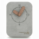 Petite Horloge De Table Et Murale En Bois Noire Silencieuse Avec Support Intégré 13 X 10 Cm Pour Bureau Et Chevet - www.yonis...