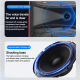 Enceinte Karaoké Portable Bluetooth 80 W Avec 2 Micros UHF Éclairage RGB Et Batterie 6 À 12 H Sur Roulettes - www.yonis-shop.com