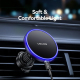 Support Téléphone Voiture Magnétique À Recharge Sans Fil 15 W Qi 18 Aimants N52 360° Pour Grille D’Aération - www.yonis-shop.com