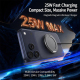 Chargeur Sans Fil Magnétique 25 W Avec Support Intégré Alignement Précis Câble Tressé 1 m Dissipation Thermique - www.yonis-s...