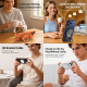 Chargeur Sans Fil Magnétique 25 W Avec Support Intégré Alignement Précis Câble Tressé 1 m Dissipation Thermique - www.yonis-s...