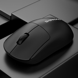 Souris Sans Fil 2.4 GHz Pour Bureau Et Gaming Blanche Ergonomique Portée 10 Mètres 1 Million De Clics