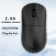 Souris Sans Fil 2.4 GHz Pour Bureau Et Gaming Blanche Ergonomique Portée 10 Mètres 1 Million De Clics - www.yonis-shop.com