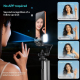 Perche À Selfie Trépied Avec Stabilisateur Gimbal Suivi Facial IA Lumière RGB Magnétique Extensible Pour Smartphone - www.yon...