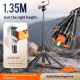 Perche Selfie Avec Trépied À Ouverture Automatique Pour Smartphone Télécommande Bluetooth Rotation 360° 135 Cm - www.yonis-sh...