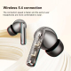 Écouteurs Bluetooth Sans Fil Semi Intra Auriculaires Pour Musique Et Appels Micro Double ENC Basses HiFi Autonomie 5 H - www....