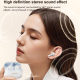 Écouteurs Bluetooth Sans Fil Semi Intra Auriculaires Pour Musique Et Appels Micro Double ENC Basses HiFi Autonomie 5 H - www....