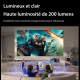Vidéoprojecteur Portable Android 13 Pour Home Cinéma À Courte Focale 720p Avec Correction Trapézoïdale Et Support 360° - www....