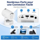 Mini Vidéoprojecteur Portable Pour Maison Et Camping Android 13 720p Ultra Courte Focale 360° Projection 150 Pouces - www.yon...