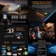 Smartphone Renforcé 4G Android 16 6 Go 128 Go Écran 6.75 Pouces 120 Hz Batterie 6200 mAh IP68 IP69K - www.yonis-shop.com