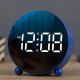 Réveil Numérique LED Rond Avec Double Alarme Luminosité Réglable Et Alimentation USB Ou Piles - www.yonis-shop.com