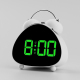 Réveil Numérique À Double Cloche Pour Gros Dormeurs Sonnerie Mécanique Forte Écran LED Grand Fonctionnement Silencieux - www....