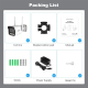 Caméra De Surveillance Extérieure 5MP Avec Vision Nocturne Couleur Audio Bidirectionnel Et WiFi Bi-Bande 2,4G 5G - www.yonis-...