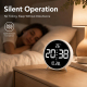 Réveil Numérique LED 8,3 Pouces Double Alarme Luminosité Réglable Température Date USB Pose Murale Ou Bureau - www.yonis-shop...