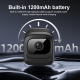 Caméra De Surveillance WiFi Vision Nocturne Infrarouge Détection De Mouvement 1080p Grand Angle Batterie 1200 mAh - www.yonis...