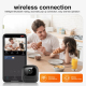 Caméra De Surveillance WiFi Vision Nocturne Infrarouge Détection De Mouvement 1080p Grand Angle Batterie 1200 mAh - www.yonis...