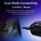 Souris Gaming Sans Fil Pour Joueur Capteur HERO 25K Jusqu’à 25000 DPI 1000 Hz Autonomie 106 Heures - www.yonis-shop.com