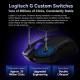 Souris Gaming Sans Fil Pour Joueur Capteur HERO 25K Jusqu’à 25000 DPI 1000 Hz Autonomie 106 Heures - www.yonis-shop.com