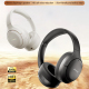 Casque Bluetooth Circum Auriculaire À Réduction De Bruit 50 Heures Mode Faible Latence Double Connexion Pliable - www.yonis-s...