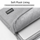 Housse Ordinateur Portable 15,6 Pouces Imperméable En Tissu Oxford Doublure Peluche Et Poche Accessoires - www.yonis-shop.com