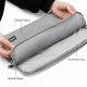 Housse Ordinateur Portable 13 Pouces En Oxford Résistante Aux Rayures Doublure Peluche Poche Frontale Pour Accessoires - www....