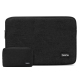 Housse Pour Ordinateur Portable 15 Pouces Ultra Fine En Oxford Avec Doublure Douce Et Fermeture Éclair Métallique - www.yonis...