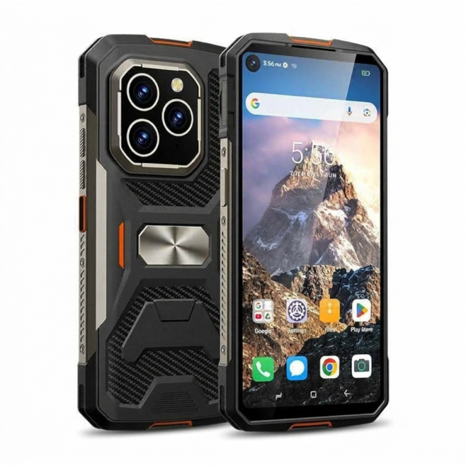 Smartphone Robuste 4G IP68 Batterie 5300 mAh 4 Go 64 Go NFC Android - www.yonis-shop.com