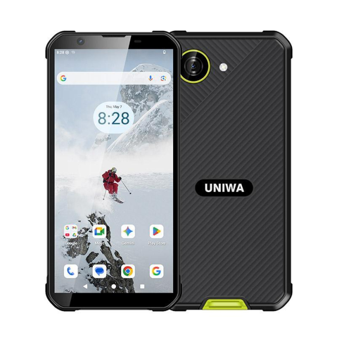 Smartphone Renforcé IP68 Avec Bouton PTT Batterie 5000 mAh 4G NFC Android 16 Et 64 Go - www.yonis-shop.com