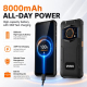 Smartphone Robuste 5G IP68 Résistant Aux Chutes Batterie 8000 mAh 12 Go RAM 256 Go Stockage - www.yonis-shop.com