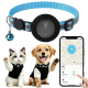 Collier Traceur Pour Chat Compatible Apple Localiser Sans Abonnement Réfléchissant Avec Fermoir À Ouverture Rapide IP67 - www...
