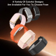 Bracelet Connecté Sans Écran Pour Suivi ECG Sommeil 24 H 120 Modes Sportifs Autonomie 5 À 30 Jours Résistance 3 ATM - www.yon...