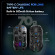 Souris Gaming Sans Fil Tri Mode 74 G Coque Alvéolée 8000 DPI Batterie Rechargeable - www.yonis-shop.com