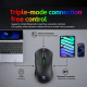 Souris Gaming Sans Fil Rechargeable Tri Mode 12800 DPI RGB 1000 Hz 6 Boutons - www.yonis-shop.com