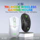 Souris Gaming Sans Fil Rechargeable Tri Mode 12800 DPI RGB 1000 Hz 6 Boutons - www.yonis-shop.com