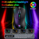 Souris Gaming Sans Fil Rechargeable Tri Mode 12800 DPI RGB 1000 Hz 6 Boutons - www.yonis-shop.com