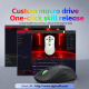 Souris Gaming Sans Fil Rechargeable Tri Mode 12800 DPI RGB 1000 Hz 6 Boutons - www.yonis-shop.com