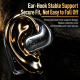 Écouteur Bluetooth Open Ear Pour Professionnels Avec Double Connexion Écran LED Batterie Et Autonomie De 12 Heures - www.yoni...