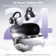 Écouteurs Sans Fil À Clip Open Ear Bluetooth 5.3 Avec Réduction De Bruit ENC Et Son Surround 360° - www.yonis-shop.com