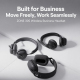 Casque Audio Sans Fil Avec Micro Pour Réunions Certifié Microsoft Teams Double Micro Antibruit Autonomie 20 H - www.yonis-sho...