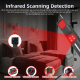Détecteur Anti Espion Portable Pour Hôtel Et Voyage Détection Caméras GPS WiFi Et Signaux RF Infrarouge Alerte Vibration - ww...