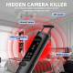 Détecteur De Caméra Espion Et Mouchard RF GPS WiFi Avec Alerte Vibration Autonomie 20 Heures Et Sensibilité Réglable - www.yo...